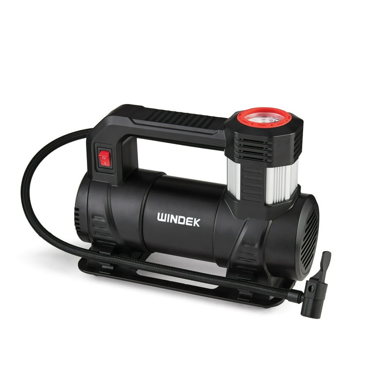 WINDEK Tire Inflator Portable Air Compressor, 120psi, 120V AC