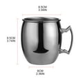 thumbnail image 3 of AOOOWER Moscow Mule Mug Large Mouth Easy Pouring Cafe Boiling Coffee Water Organizer, 3 of 11