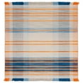 thumbnail image 3 of SAFAVIEH Striped Kilim STK701B Handwoven Beige /Blue Rug, 3 of 7