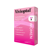 Vivioptal Women, 30 Softgels, CoQ10 & Omega-3, Multivitamin & Multimineral, Gluten Free, German Formula