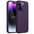 thumbnail image 1 of Funda de silicona JeTech para iPhone 14 Pro Max 6.7 pulgadas morado, 1 of 1