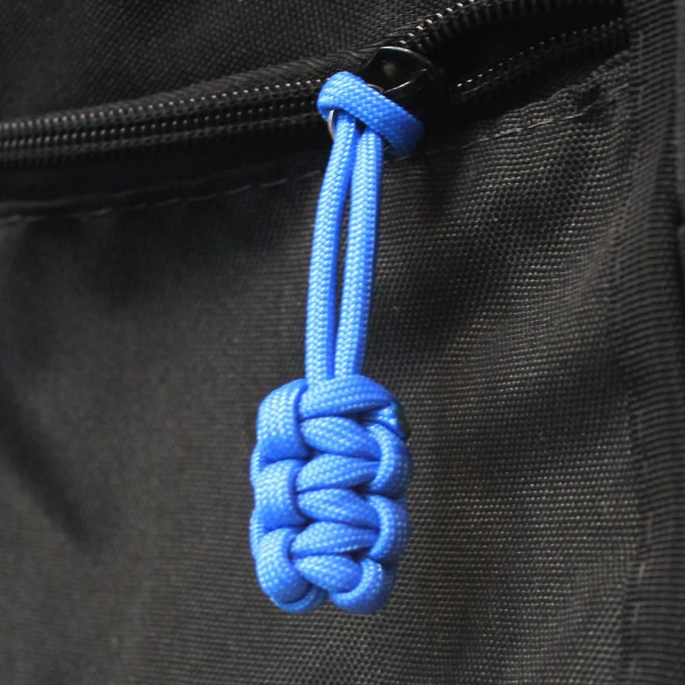Paracord Zipper Pull Cosmos Blue Set Of 5 Bartact