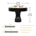 thumbnail image 3 of 4 Pcs Cartoon Animals Knobs for Kitchen Cabinet Cupboard Dresser Bookcase Drawer Pulls Handles Round Home Decor, 3 of 5