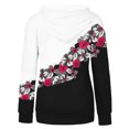 thumbnail image 3 of Gibobby Sudadera con Capucha para Mujer, Playera de Manga Larga con Capucha, Camisa para Mujer(Vino,XG), 3 of 5