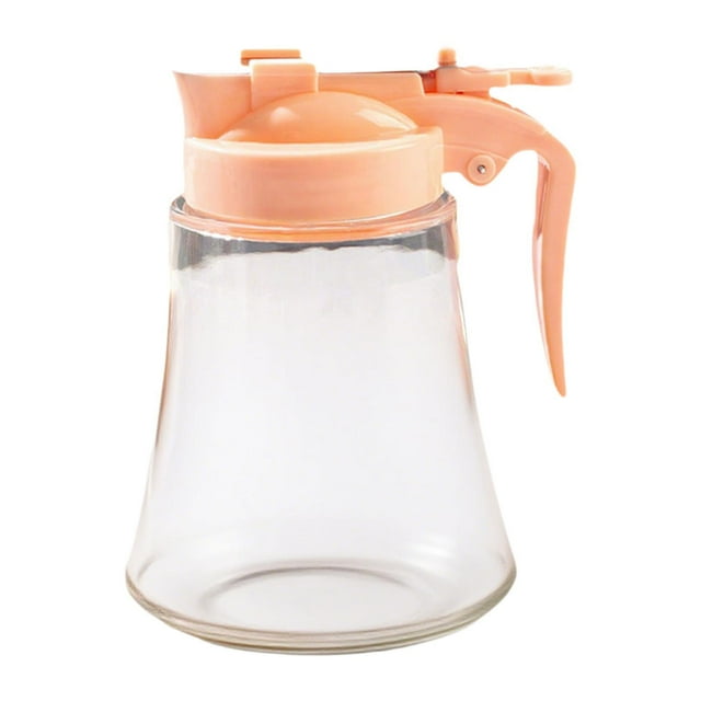 Botella dispensadora, botella de vinagre, recipiente multiusos para aceite, práctico para la cocina. Rosa