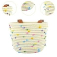 thumbnail image 6 of funtasica Kids Bike Basket Basket Cartoon Storage Basket with Adjustable Straps for Children Riding Mountain Road Bikes Beige, 6 of 8