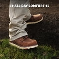 thumbnail image 4 of Bota de trabajo BRUNT Marin, sin forro, punta blanda, talla 15 para hombre, color marrón, 4 of 6