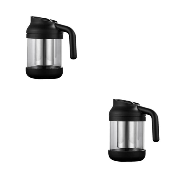 Inteprter Tetera de repuesto sellada, reutilizable, lavable, desmontable, antideslizante, para el hogar, cocina, cafetera, tetera con asa Type1 NO1