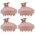 thumbnail image 1 of Masajeador de cuero cabelludo, cepillo de champú, cepillo de pelo, cepillo de silicona, rascador de cabeza, herramienta de limpieza Adepaton CPB-DE-LYY36-3, 1 of 5