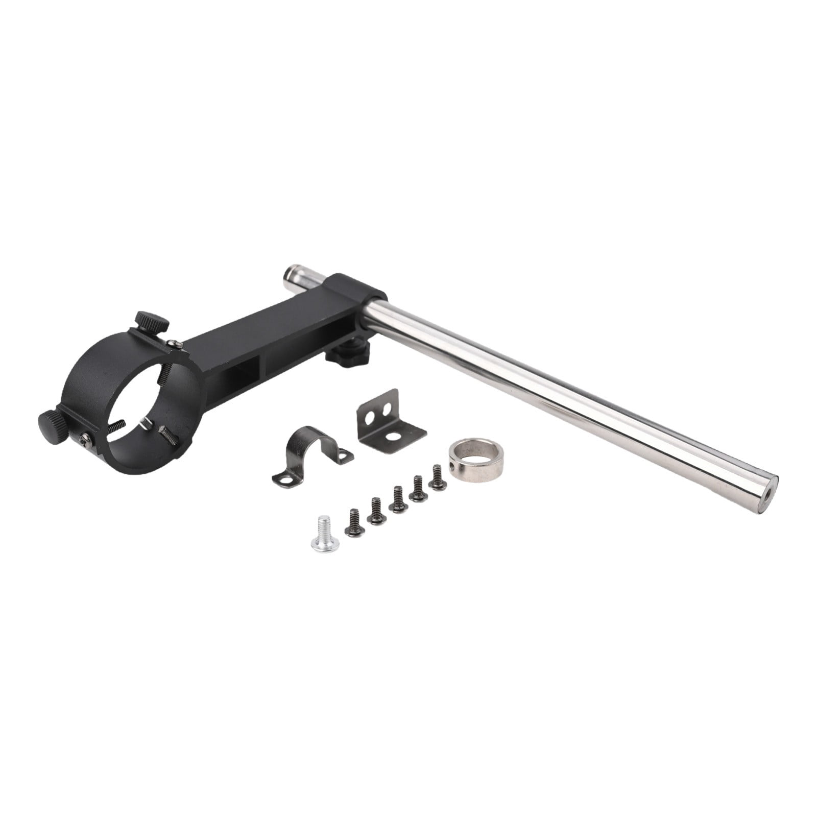 Dreamhall Durable Heat Guns Bracket Soldering Gun Stand Clamp Black+Silver Repair Tools for Smd Rework Hand-Pieceguns Holder