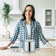 thumbnail image 3 of CONCORD Stainless Steel Stock Pot with Glass Lid (Induction Compatible) (10 QT), 3 of 6