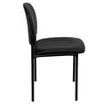 thumbnail image 3 of Comfort Black Vinyl Stackable Steel Side Reception Chair, 3 of 9