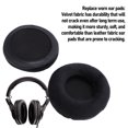 thumbnail image 4 of Almohadillas Para Orejas De 4 Uds Para MDR DS7000 RF6000 MDR MA300 MDR CD470 DTX900 1900, Actualice 2PAILS 95 Mm Reemplazo De Colchón Para Auriculares Para Auriculares, 4 of 7