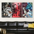 thumbnail image 4 of Idea4wall 3 Piece Abstract Canvas Wall Art Graffiti Painting Canvas Prints Modern Home Wall Decor, 24"x36", 4 of 5