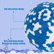 thumbnail image 3 of Pelota de goma para perros duradera y de alta elasticidad, pelota interactiva resistente y duradera, juguete acuático de entrenamiento dental duradero para perros pequeños y medianos., 3 of 5