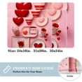 thumbnail image 2 of Valentine's Day Non-Slip Polyester Chair Mat - Machine Washable Door Mats and Rugs, 2 of 6