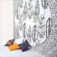 thumbnail image 2 of Black Mandala Tapestry Indian Wall Hanging Decor Bohemian Hippie Queen Bedspread Throw Elephant Tapestries Online, 2 of 3