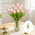 thumbnail image 2 of HWRETIE Artificial Tulips 7 Colors,touch Faux Flowers for Home,Wedding,Floral Arrangement,Mini Singles, 2 of 6