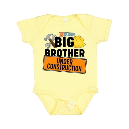 

Inktastic Big Brother Under Construction Gift Baby Boy Bodysuit