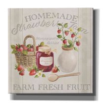 Epic Graffiti 'Homemade Happiness III' by Silvia Vassileva, Canvas Wall Art, 18"x18"