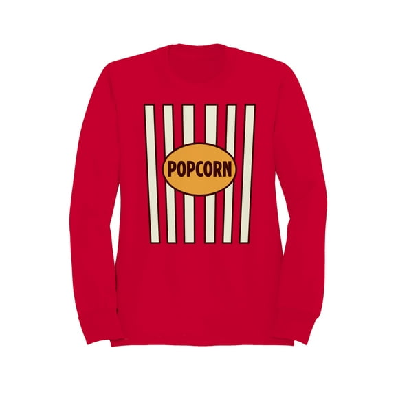 Popcorn Box Striped Women's Sweatshirt