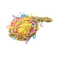 thumbnail image 2 of Greeniant Juguete para masticar pájaros, bolsa colgante para ejercicio de mascotas, accesorio de jaula para jugar con pájaros rellenos de papel Juguetes para pájaros Greeniant PT000058-00B, 2 of 6