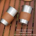 thumbnail image 3 of Manga De Taza Aislada, Mangas De Taza De Café Elegantes Portátiles Resistentes Al Calor 5 Piezas Para Acampar Al Aire, 3 of 7