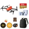 Autel Robotics EVO II PRO Drone - Bundle With 128GB MicroSDXC Card, Firehouse Technology ARC White, Strobe FS Labs 36" Collapsible Foldable Landing Pa