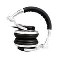 thumbnail image 4 of SENICC Headset Head‑Mounted Hifi Rotating Foldable Studio Monitor Headphones for VR Room Recording GamingSilver, 4 of 14