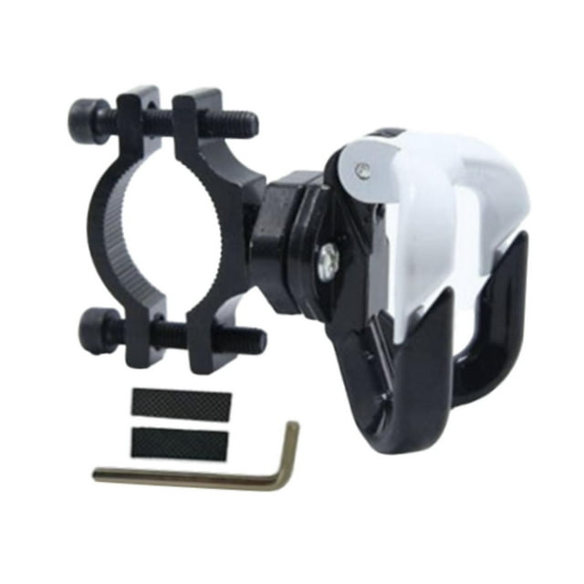 Gancho universal para colgar bicicletas, motocicletas, bolsas y otros accesorios. Negro Blanco