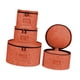 thumbnail image 4 of 4 recipientes de almacenamiento de porcelana para vajilla, platos y vasos. Naranja, 4 of 9