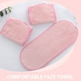 thumbnail image 2 of Toallas de lavado de 5 piezas de 5 piezas Toallas caras portátiles de maquillaje para toallas faciales para acampar toallas, 2 of 5