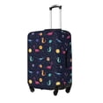 thumbnail image 2 of Bingfone Space Dinosaur Luggage Cover Washable Suitcase Cover Protector Anti-scratch Suitcase cover Fits 18-32 Inch Luggage, 2 of 8