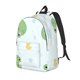thumbnail image 1 of Disketp Kawaii Frogs Mochila de Lona Estampada, Mochila Escolar de Viaje Ligera para Estudiantes y Portátil-Small, 1 of 5