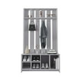 thumbnail image 3 of Pemberly Row Modern / Contemporary Hall Tree Engineered Wood Gray, 3 of 6
