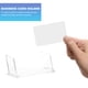 thumbnail image 3 of CRILSTYLEO 6Ud Tarjetas De Transparente Para Oficina Con Material Premium, 3 of 8