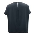thumbnail image 2 of GEORGE G BLUSA CR MC CON DOBLADILLO LISA, 2 of 4