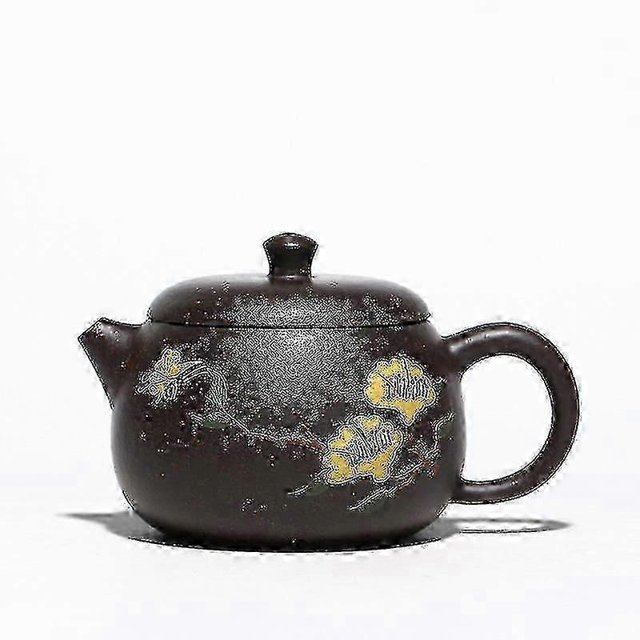 Electric Kettles Color Handpainted Yixing Teapot Mud Black Masters Handmade Kettle Kung Fu Drinkware Teaware Teapots