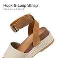 thumbnail image 7 of DREAM PAIRS Girls Flatform Wedge Open Toe Espadrille Sandals with Buckle Ankle Strap for Little Kid/Big Kid, 7 of 7
