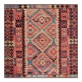thumbnail image 3 of Unique Loom Outdoor Tribal Collection Area Rug - Tortuguero (7' 10" Square Multi/Blue), 3 of 7