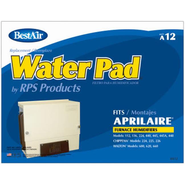 BestAir A12 Furnace Humidifier Water Pad Aprilaire