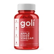 Goli Nutrition Apple Cider Vinegar Gummies, 60 Count, 4 Pack