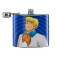 thumbnail image 2 of Scooby-Doo Fred Character Stainless Steel 5oz Hip Drink Kidney Flask, 2 of 4
