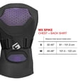 thumbnail image 2 of Camiseta protectora para bicicleta G-Form MX Spike Chest & Back Black, 2 of 8
