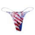 thumbnail image 4 of Harpily 2025 Intimates Clearance G String Printed Panties Women's T Back Underpants Comfort Soft Low Rise, 4 of 5