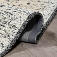 thumbnail image 3 of Hauteloom Barneveld Wool Living Room, Bedroom Area Rug - Traditional - Black, Ivory, Cream - 8' x 10', 3 of 7