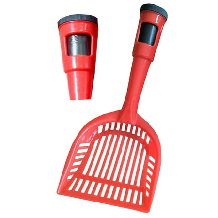 UPC: 0858342144186 | Pet Life Poopin-Scoopin Dog And Cat Pooper Scooper Litter Shovel With Built-In Waste Bag Handle Holster