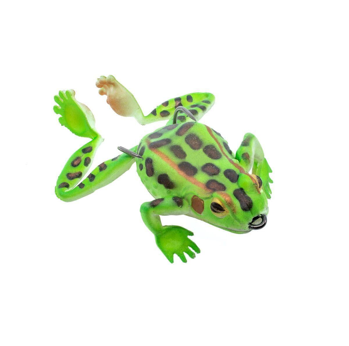 New Chasebaits Big Bobbin Frog 2.55" Green Leopard BF65-06 