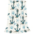 thumbnail image 2 of Vsdgher Anchors And Shells Ultra-Soft Micro flannel Blanket Throw Blankets for Couch Sofa, Bed (4 sizes)-60"x50", 2 of 7