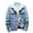 Light Blue, variant on Clearance! ZVNAΖH Men's Lapel Sherpa Fleece Lined Thicken Denim Jean Trucker Jacket Coats